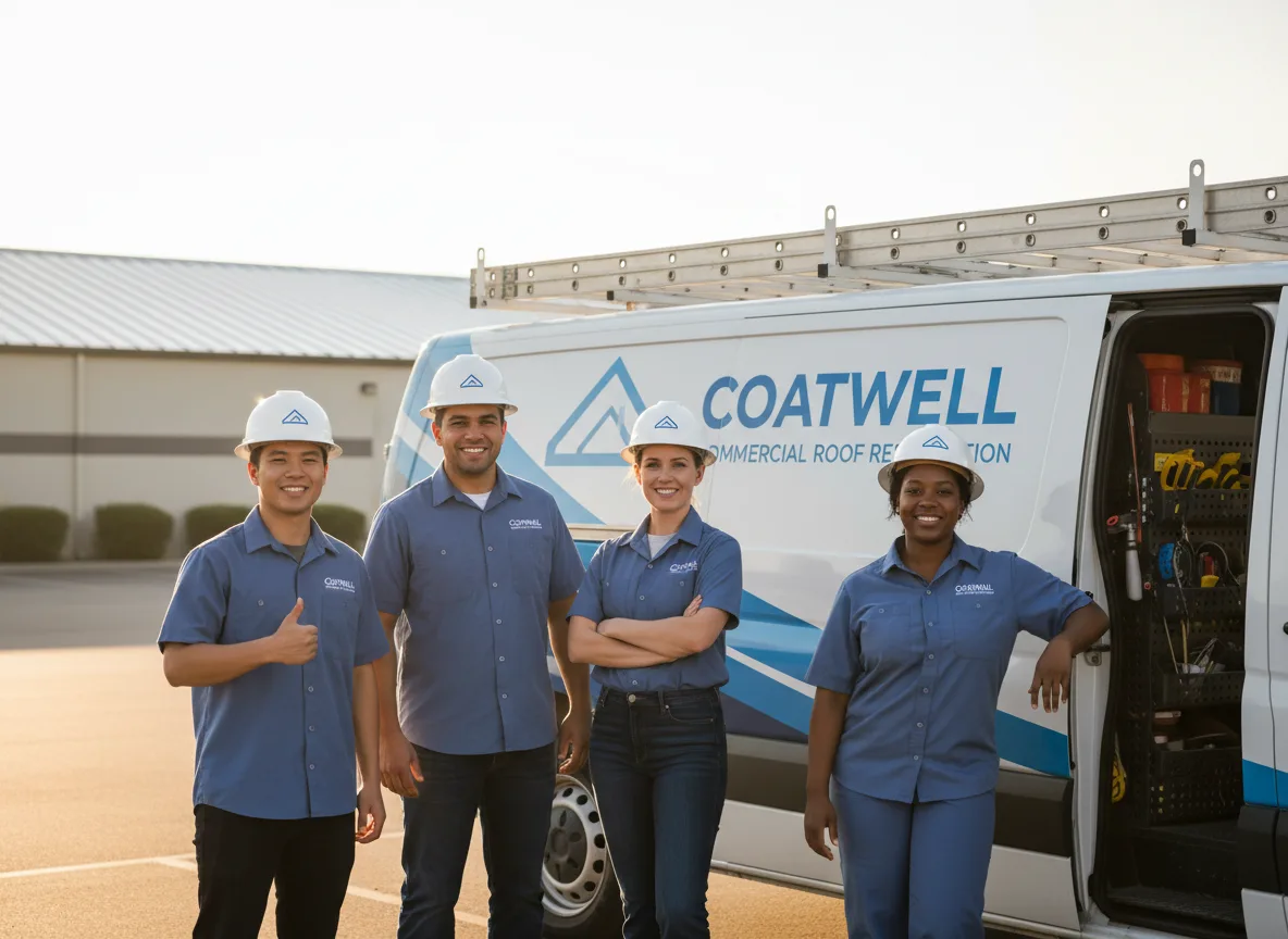 Commercial roof coating company in Castleford, ID